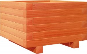 vidaXL Donica ogrodowa, woskowy brąz, 40x40x26,5 cm, drewno sosnowe 2