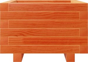 vidaXL Donica ogrodowa, woskowy brąz, 40x40x26,5 cm, drewno sosnowe 5