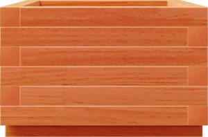 vidaXL Donica ogrodowa, woskowy brąz, 40x40x26,5 cm, drewno sosnowe 6