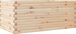 vidaXL Donica ogrodowa, 110x60x45,5 cm, lite drewno sosnowe 2