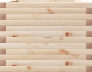 vidaXL Donica ogrodowa, 110x60x45,5 cm, lite drewno sosnowe 6
