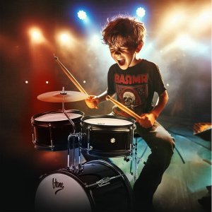 V-Tone V-TONE VD JUNIOR BK perkusja akustyczna dla dzieci 6