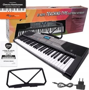 V-Tone V-TONE VK 100-61 keyboard klawisze organy dla dzieci do nauki gry 1