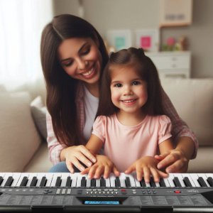 V-Tone VK 100-61 keyboard klawisze organy dla dzieci do nauki gry 4