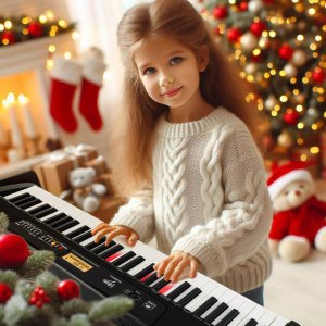 V-Tone VK 200-61L keyboard klawisze organy dla dzieci do nauki gry LED 8