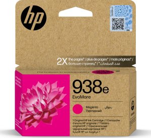 HP HP Oryginalny wkład z purpurowym atramentem 938e EvoMore 1