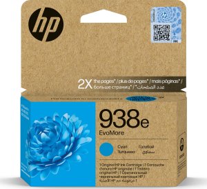 HP HP Oryginalny wkład z błękitnym atramentem 938e EvoMore 1