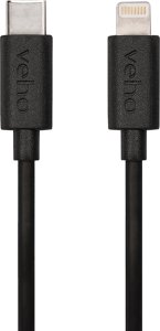 Kabel USB Veho Lightning - USB-C 0.2 m Czarny (VCL-004-MFI-C-20CM) 3