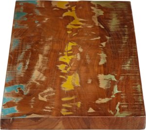 vidaXL Blat stołu, 100x20x3,8 cm, prostokątny, lite drewno z odzysku 4