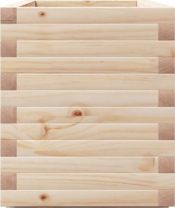 vidaXL Donica ogrodowa, 90x40x49,5 cm, lite drewno sosnowe 6