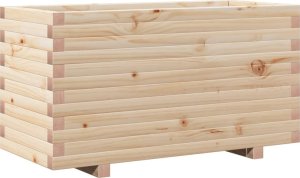 vidaXL Donica ogrodowa, 90x40x49,5 cm, lite drewno sosnowe 7