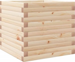 vidaXL Donica ogrodowa, 50x50x45,5 cm, lite drewno sosnowe 7
