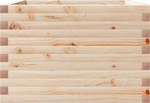 vidaXL Donica ogrodowa, 70x70x45,5 cm, lite drewno sosnowe 5