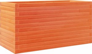 vidaXL Donica ogrodowa, woskowy brąz, 90x40x45,5 cm, drewno sosnowe 2