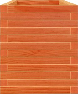 vidaXL Donica ogrodowa, woskowy brąz, 90x40x45,5 cm, drewno sosnowe 6