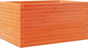 vidaXL Donica ogrodowa, woskowy brąz, 90x60x45,5 cm, drewno sosnowe 2