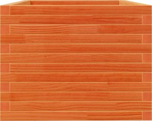 vidaXL Donica ogrodowa, woskowy brąz, 90x60x45,5 cm, drewno sosnowe 6