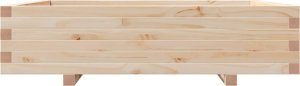 vidaXL Donica ogrodowa, 100x100x26,5 cm, lite drewno sosnowe 5