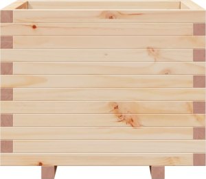 vidaXL Donica ogrodowa, 60x60x49,5 cm, lite drewno sosnowe 5