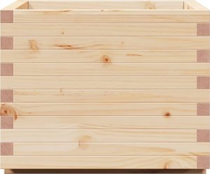 vidaXL Donica ogrodowa, 60x60x49,5 cm, lite drewno sosnowe 6