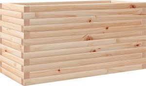 vidaXL Donica ogrodowa, 90x40x45,5 cm, lite drewno sosnowe 7
