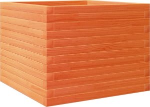 vidaXL Donica ogrodowa, woskowy brąz, 60x60x45,5 cm, drewno sosnowe 2