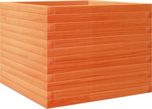 vidaXL Donica ogrodowa, woskowy brąz, 60x60x45,5 cm, drewno sosnowe 7