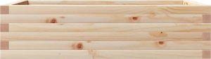 vidaXL Donica ogrodowa, 90x60x23 cm, lite drewno sosnowe 5