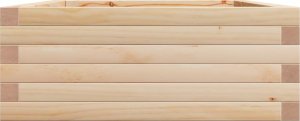 vidaXL Donica ogrodowa, 90x60x23 cm, lite drewno sosnowe 6