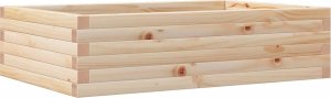 vidaXL Donica ogrodowa, 90x60x23 cm, lite drewno sosnowe 7