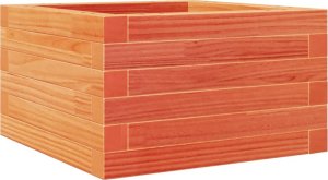 vidaXL Donica ogrodowa, woskowy brąz, 40x40x23 cm, lite drewno sosnowe 7