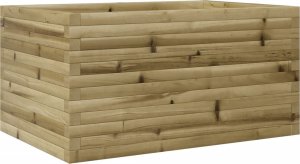 vidaXL Donica ogrodowa, 90x60x45,5 cm, impregnowane drewno sosnowe 2