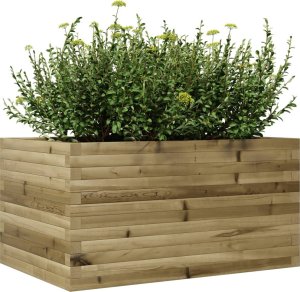 vidaXL Donica ogrodowa, 90x60x45,5 cm, impregnowane drewno sosnowe 4