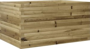 vidaXL Donica ogrodowa, 90x60x45,5 cm, impregnowane drewno sosnowe 7