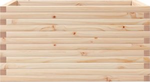 vidaXL Donica ogrodowa, 90x60x45,5 cm, lite drewno sosnowe 5