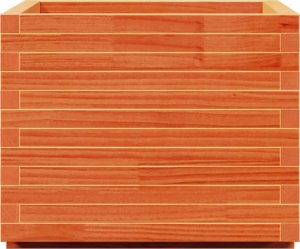 vidaXL Donica ogrodowa, woskowy brąz, 60x60x49,5 cm, drewno sosnowe 6