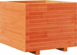 vidaXL Donica ogrodowa, woskowy brąz, 60x60x49,5 cm, drewno sosnowe 7