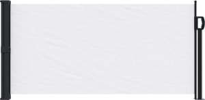 vidaXL Zwijana markiza boczna, biała, 100x500 cm 3