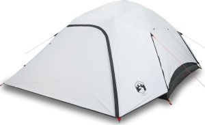 Namiot turystyczny vidaXL Namiot turystyczny, 6-os., biały, zaciemniany, wodoszczelny 3