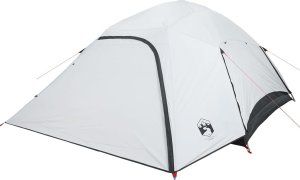 Namiot turystyczny vidaXL Namiot turystyczny, 6-os., biały, zaciemniany, wodoszczelny 5