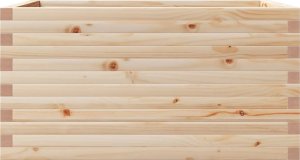 vidaXL Donica ogrodowa, 90x60x46 cm, lite drewno sosnowe 5