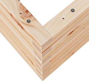 vidaXL Donica ogrodowa, 90x60x46 cm, lite drewno sosnowe 8