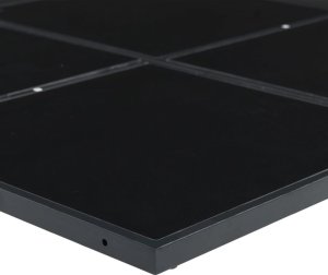 vidaXL 11-cz. zestaw mebli do ogrodu, z poduszkami, czarny rattan PE 6