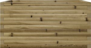 vidaXL Donica ogrodowa, 90x60x46 cm, impregnowane drewno sosnowe 5