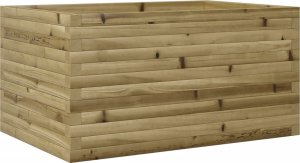 vidaXL Donica ogrodowa, 90x60x46 cm, impregnowane drewno sosnowe 7