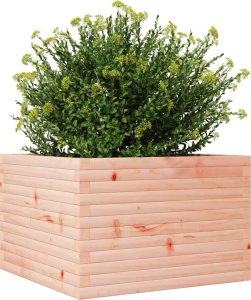 vidaXL Donica ogrodowa, 70x70x46 cm, lite drewno daglezjowe 4
