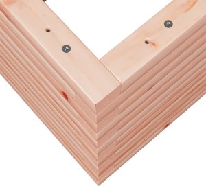 vidaXL Donica ogrodowa, 70x70x46 cm, lite drewno daglezjowe 8