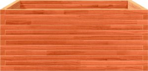 vidaXL Donica ogrodowa, woskowy brąz, 110x110x46 cm, drewno sosnowe 6