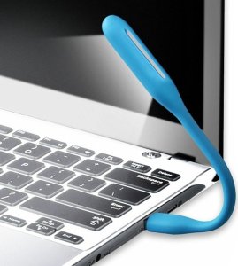Lampka USB Verk Lampka silikonowa elastyczna usb do laptopa notebooka komputera 6 led mocna Lampka silikonowa elastyczna usb do laptopa notebooka komputera 6 led mocna 5