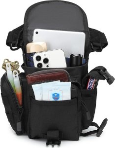 Verk Torba saszetka biodrowa na nogę wojskowa taktyczna pojemna militarna nerka Torba saszetka biodrowa na nogę wojskowa taktyczna pojemna militarna nerka 10